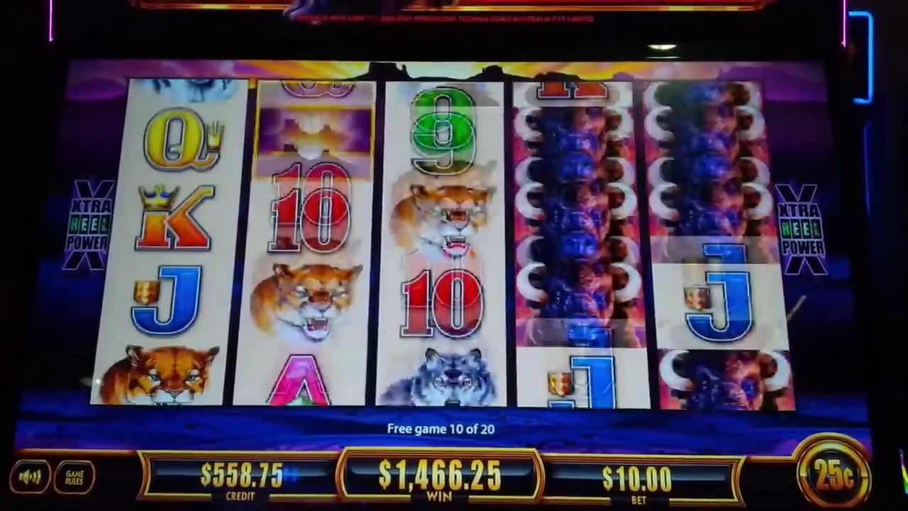 Buffalo's Wealth Win Spins