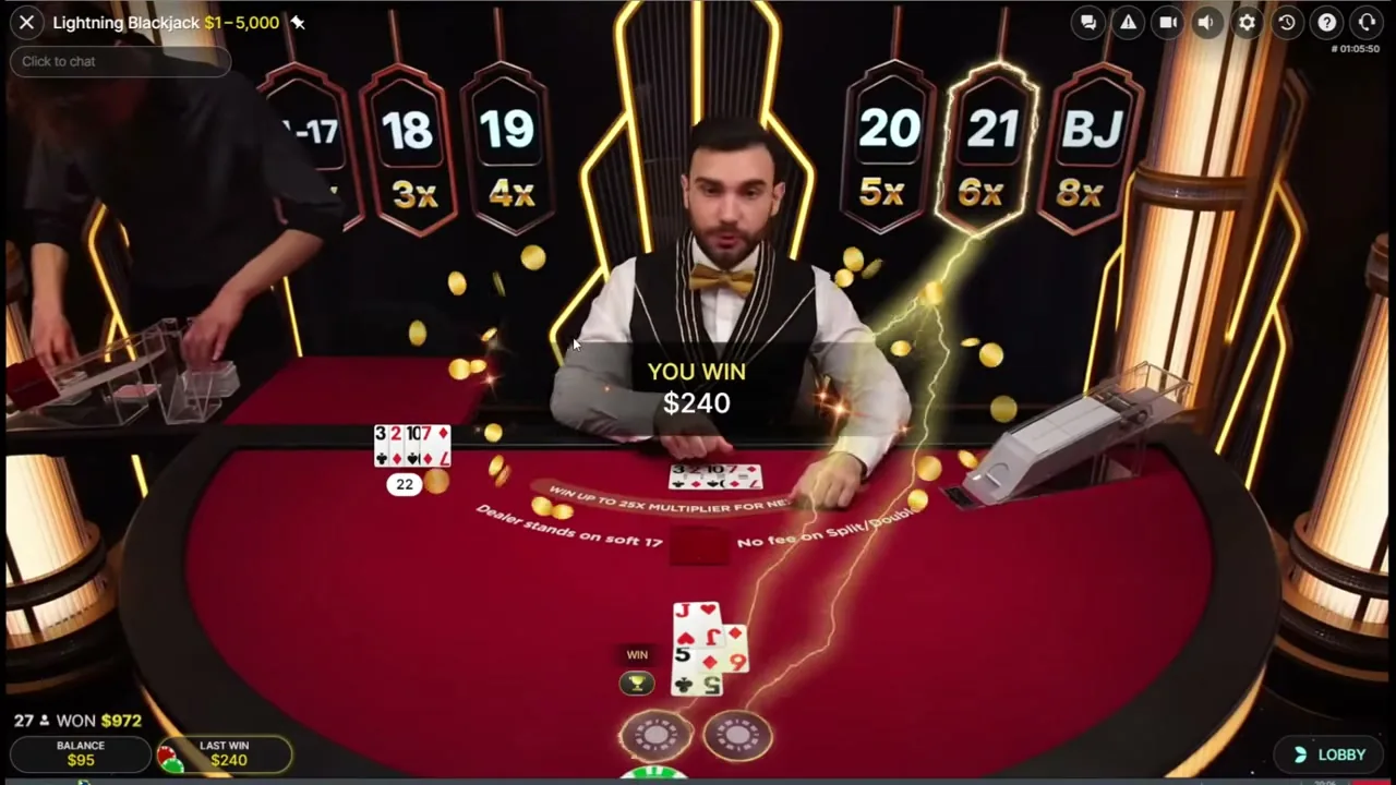 First Person Blackjack
