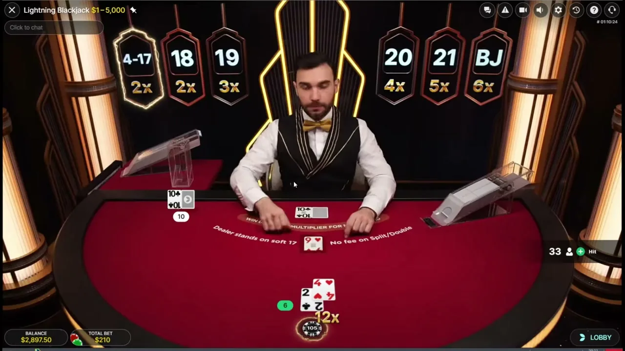 First Person Blackjack