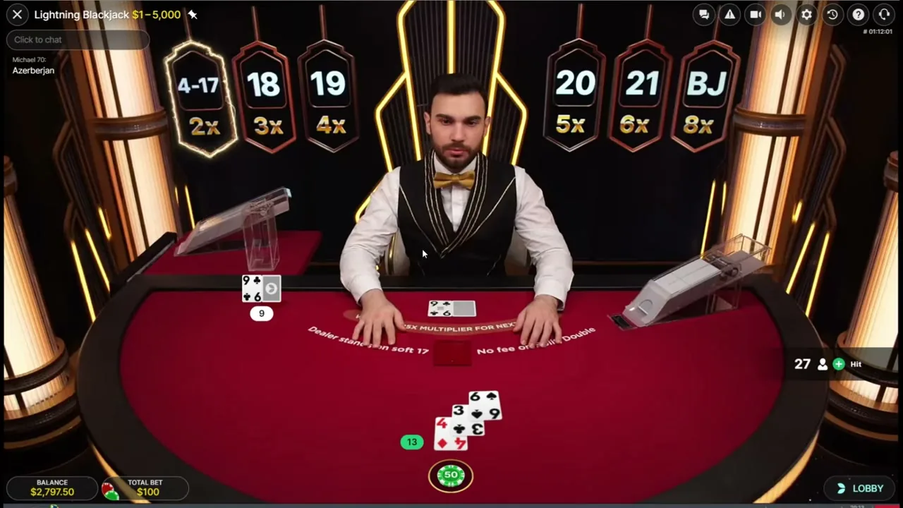 First Person Blackjack