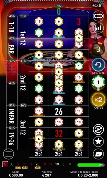 Mega Fire Blaze Ruleta Espana