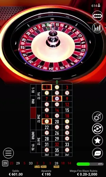 Mega Fire Blaze Ruleta Espana