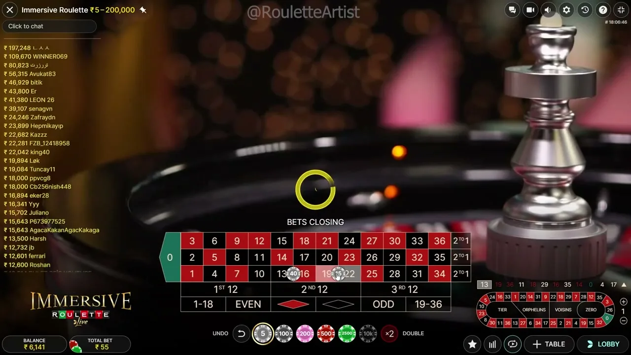 Roulette Live