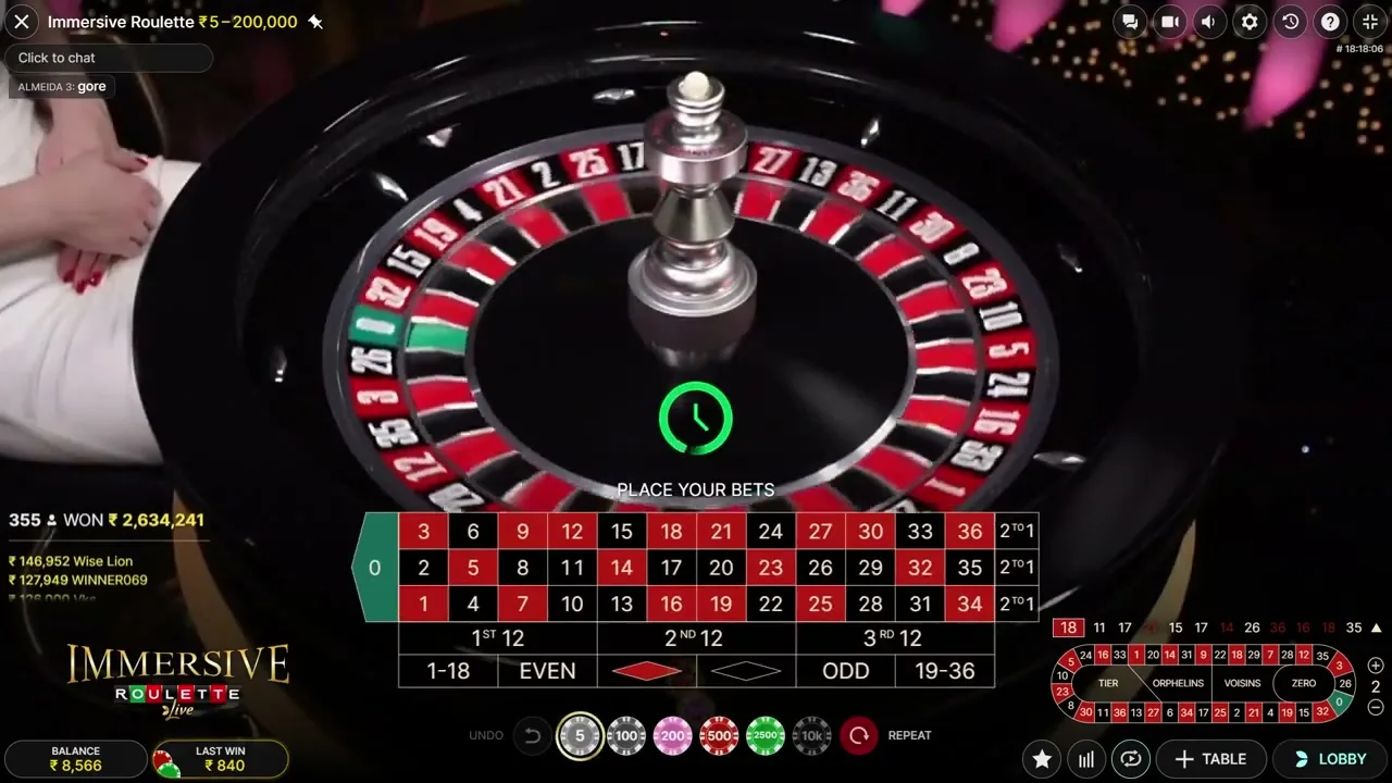 Roulette Live