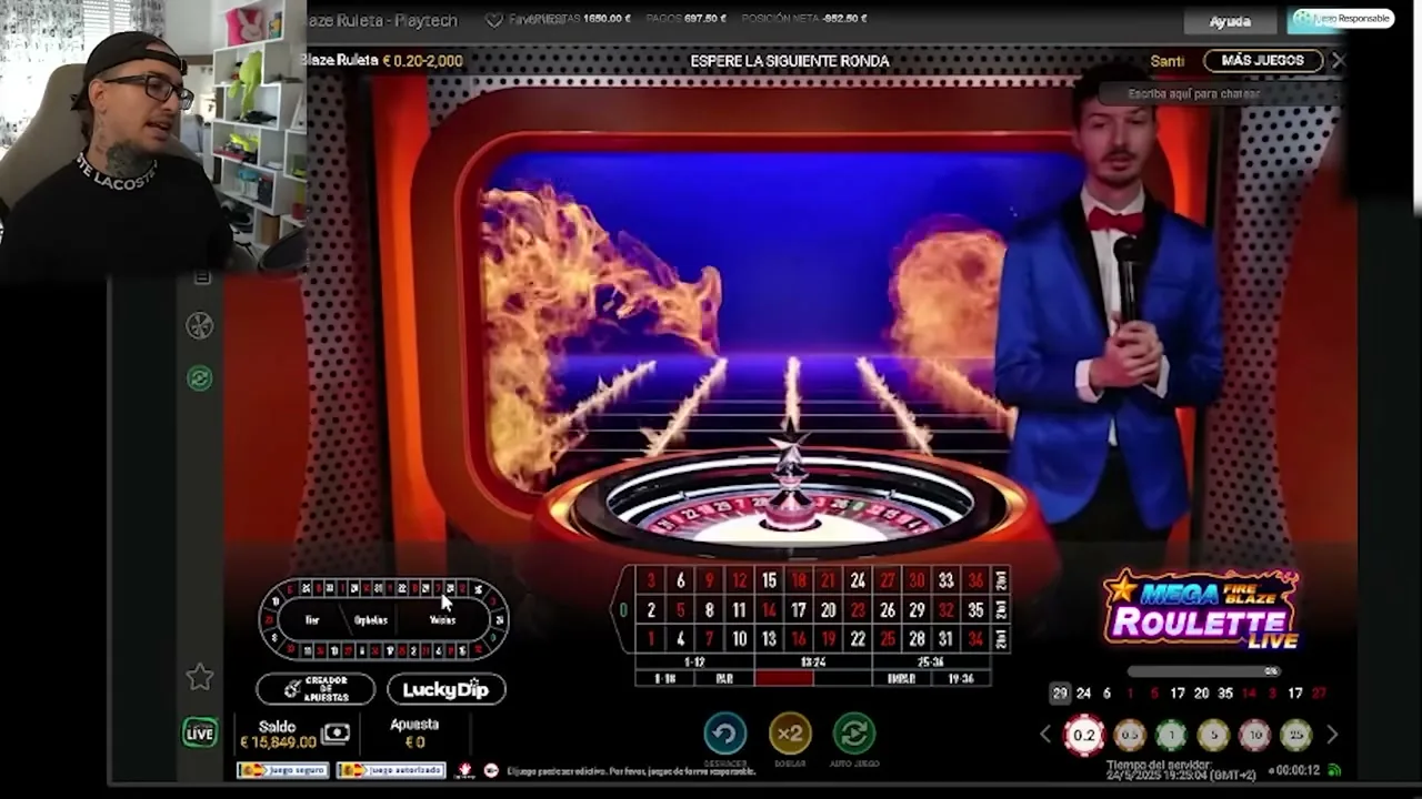 Ruleta Relámpago en Vivo