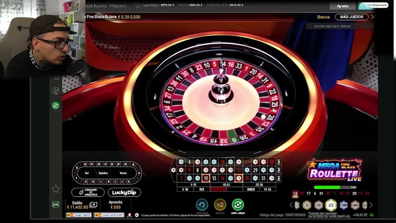 Ruleta Relámpago en Vivo