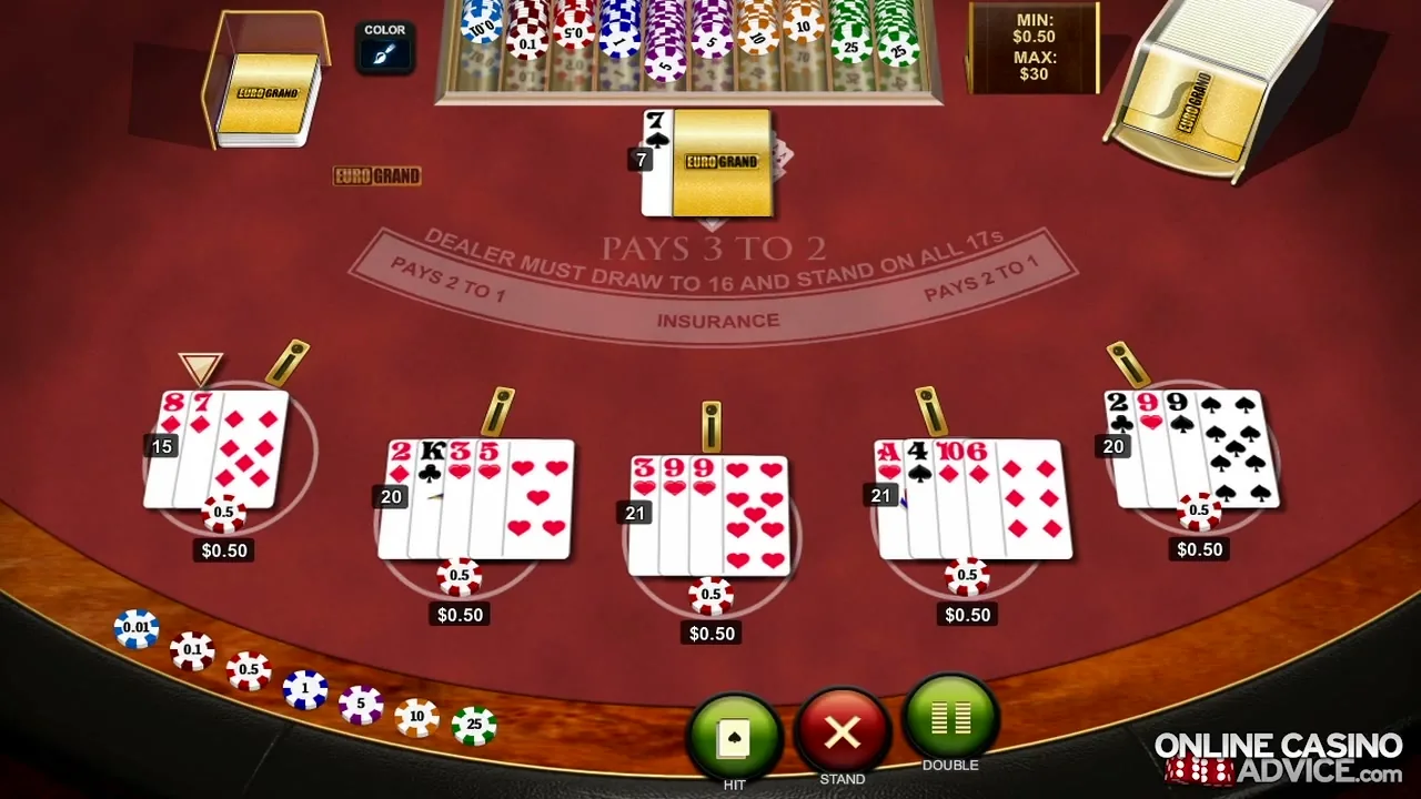 Surrender Multihand Blackjack